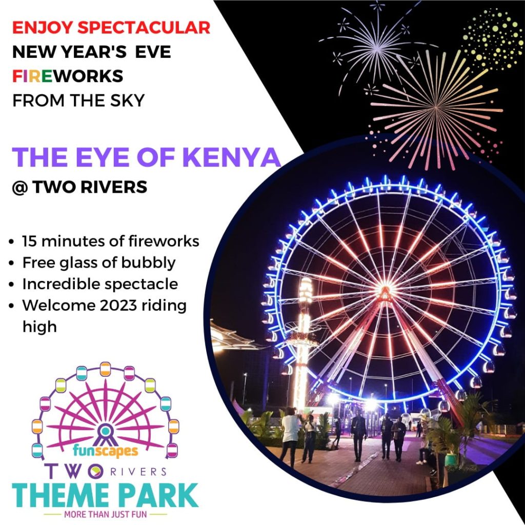 Where to watch new year’s fireworks in Nairobi 2022? 