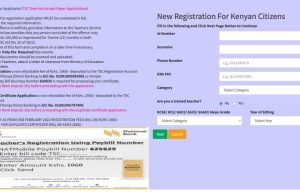 TSC new Teacher registration in Kenya - Everything You Need to Know