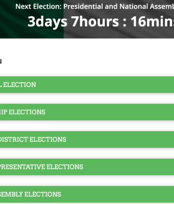 How to check Nigeria Presidential election results online