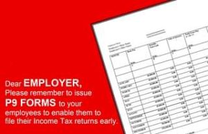 KRA - How to file returns using a P9 form