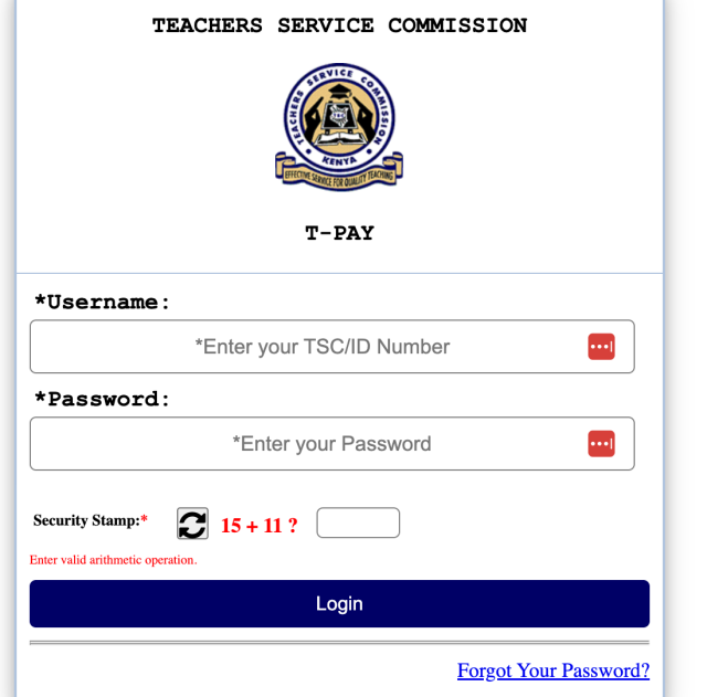 Latest TSC Payslip Online: Login & View Payslip 2023