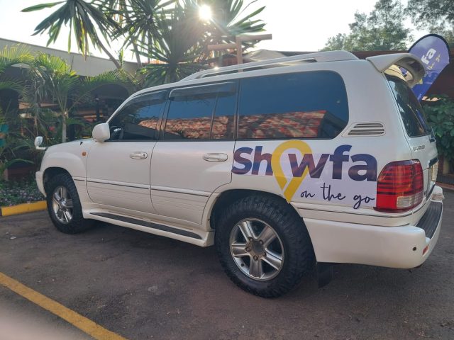 Showfa Kenya first non commission based hailing cab service.