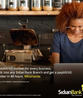 How to deposit money from mpesa to Sidian bank