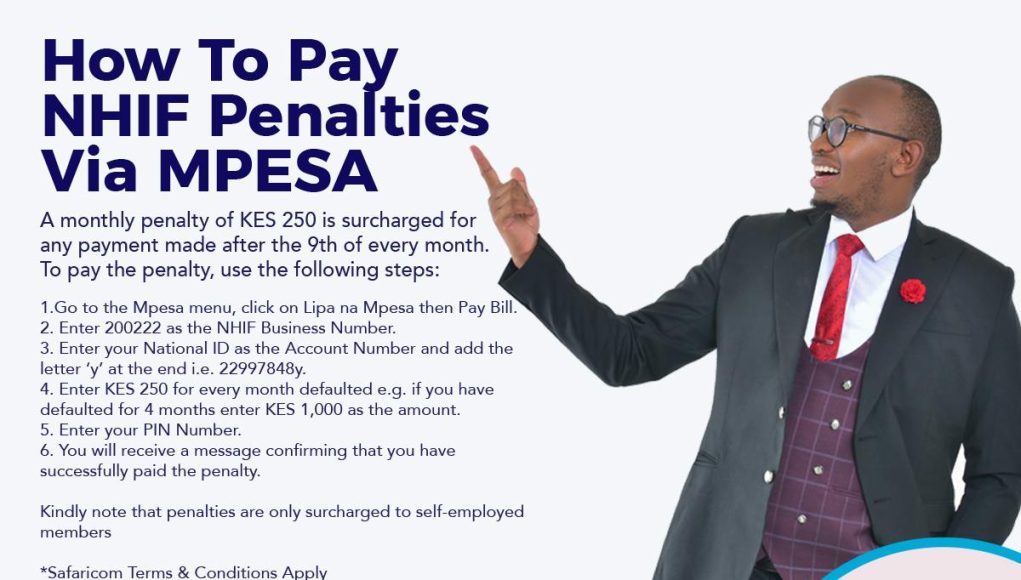 NHIF penalties via M-Pesa