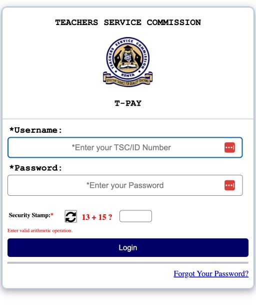 Check TSC Online Transfer Status