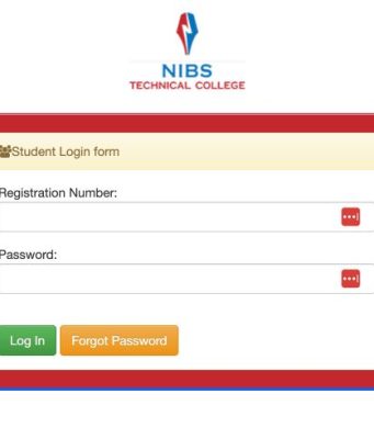 How to access NIBS Student Portal