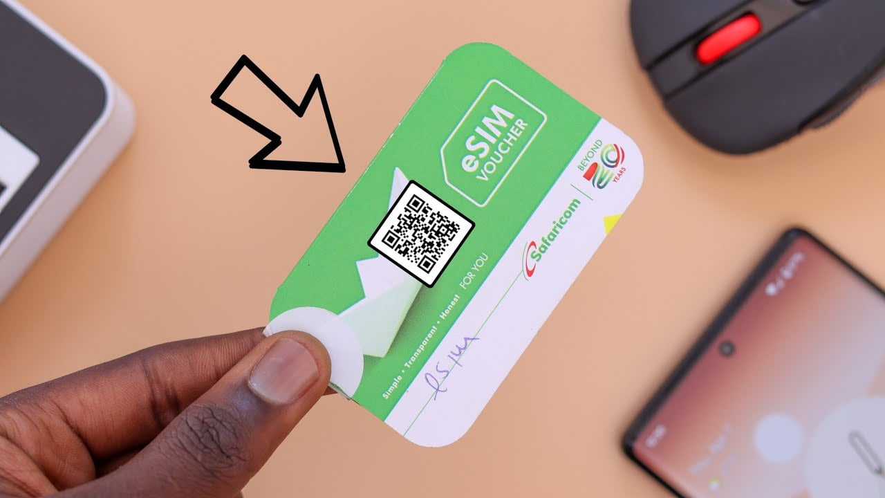 how to apply for Safaricom esim in kenya