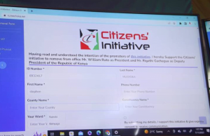 How to Sign Tumechoka Citizen Initiative by Raila Odinga