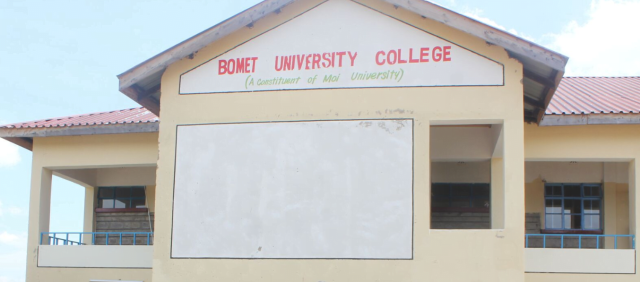 Bomet University degree courses and cost of study in 2023