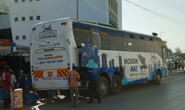 How do I book Modern Coast Express buses online?