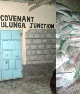 After Investigations, Police Found Stolen Fertilizer in a Church in kenya